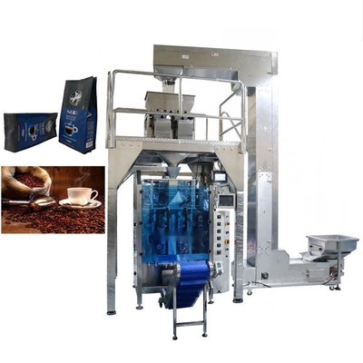 Automatic Gusseted Side Sealing Pouch Packing Machine For Coffee Bean