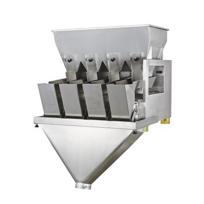 4 Heads 50 Bags / Min Cashew Nut Linear Weighing Machine