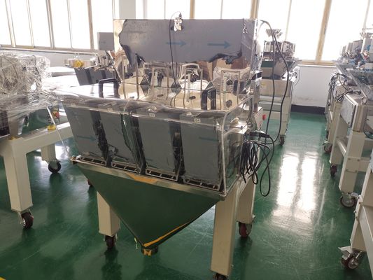 Automatic 2/4 Heads Linear Weigher Packaging Machine Weighing Food