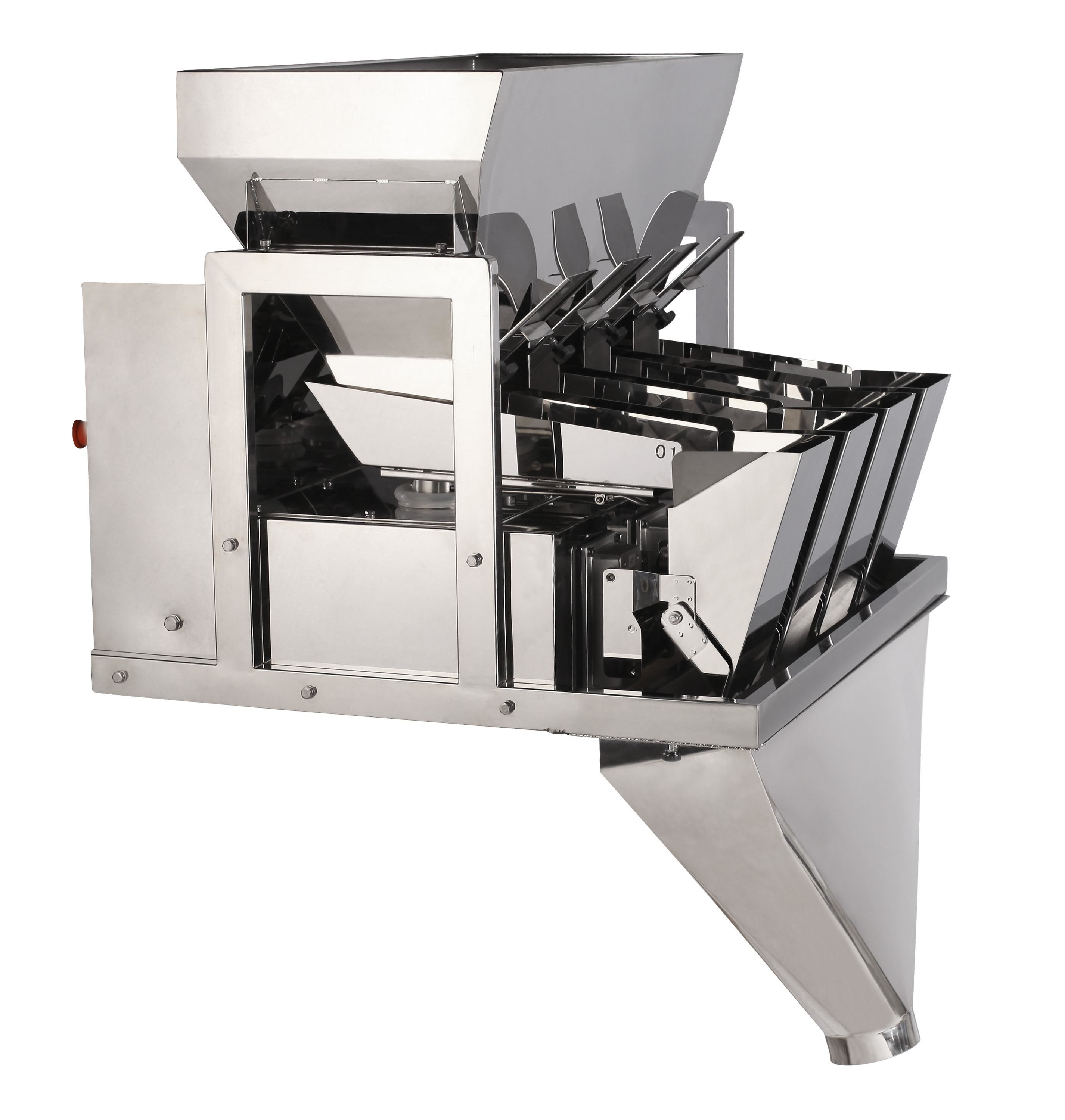 Multi Grade Vibrating Feeder 4 Head Linear Weigher
