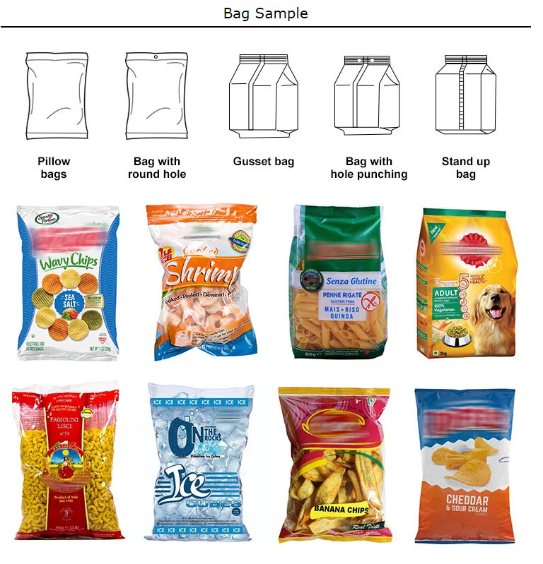 Laminated Film 50 Bags / Min Nuts Packing Machine